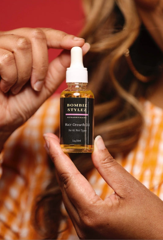 Rooted Glow Hair Growth Oil By BombieStylez